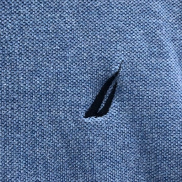 2 Nautica Men Polo Shirts Medium Lot Of Two Short SLeeve Classic Casual Pullover - Picture 12 of 15